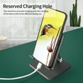 thumbnail image 3 of Graflsoa Adjustable Aluminum Alloy Phone & Tablet Stand - Foldable, Non-Slip, Portable Holder in Silver/Grey, 3 of 6