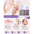 thumbnail image 4 of Kit 5 Mascarillas Faciales Relajantes De Lavanda, 4 of 7