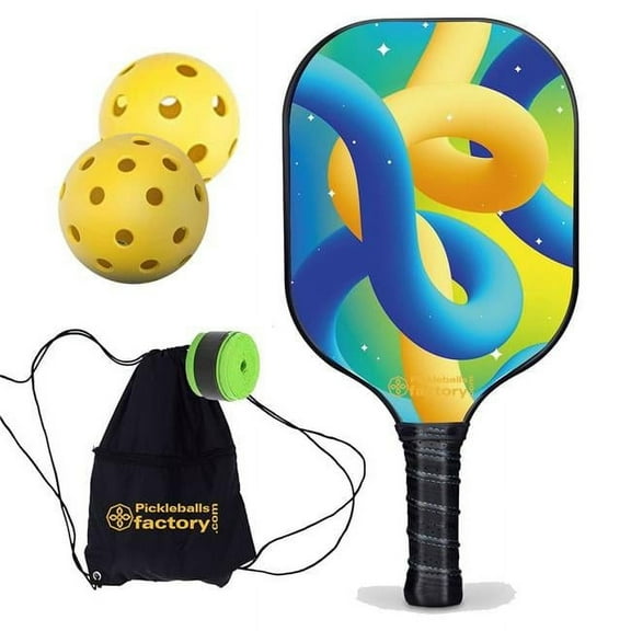 Pickleball Factory PB00061-9-C Pro Pickleball Paddle - Hyun Aya Best Pickleball Paddle for Beginners, Top 5 Pickleball Paddles, Carbonfiber Graphite