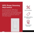 thumbnail image 5 of Contractor Select WPD Single Pole Phase Dimming Dimmer Switch - White, 5 of 5