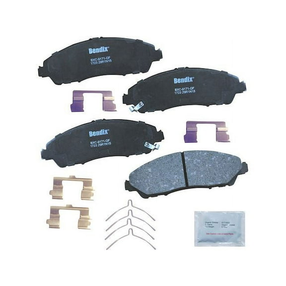 Front Brake Pad Set - Compatible with 2014 - 2020 Acura MDX 2015 2016 2017 2018 2019
