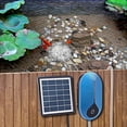 thumbnail image 4 of 2022 Nuevo kit de bomba de aire solar Oxigenador de tanque de peces Aireador de estanque portátil USB con piedra de aire de tubería para jardín al aire libre Tanque de peces Estanque de pesca YUNYI BRAND  Deportes, 4 of 8