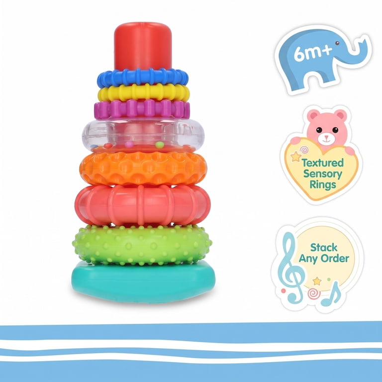 Spark.Create.Imagine Ring Stacker Baby Toy photo 3