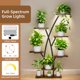 thumbnail image 3 of EVAWOO Soporte para Plantas con Luces de Cultivo - Estantería de Esquina de 7 Niveles para Múltiples Plantas, Estantes Metálicos de 42", Exhibidor de Flores para Interiores, Hogar, Patio y Balcón, 3 of 7