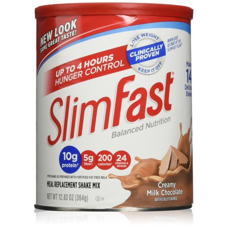 Slimfast Original Meal Replacement Shake Mix, Chocolate, 12.83 Ounce