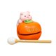 thumbnail image 5 of Estatua de pez de madera, figura china de bloque de madera para pasillo, dormitorio, chimenea Cerdo, 5 of 9