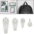thumbnail image 3 of 80 Uds. Ganchos para cuadros para pared dura, Kit para colgar cuadros, colgador de pared dura sin rastro, 3 of 5