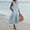 #148 Light Blue Dress, variant on Staron Womens Dresses Summer Cotton Linen Sleeveless Long Dress Casual Summer Plus Size Elegant Flowy Button V Neck Loose Dresses with Pockets Light Blue 3XL