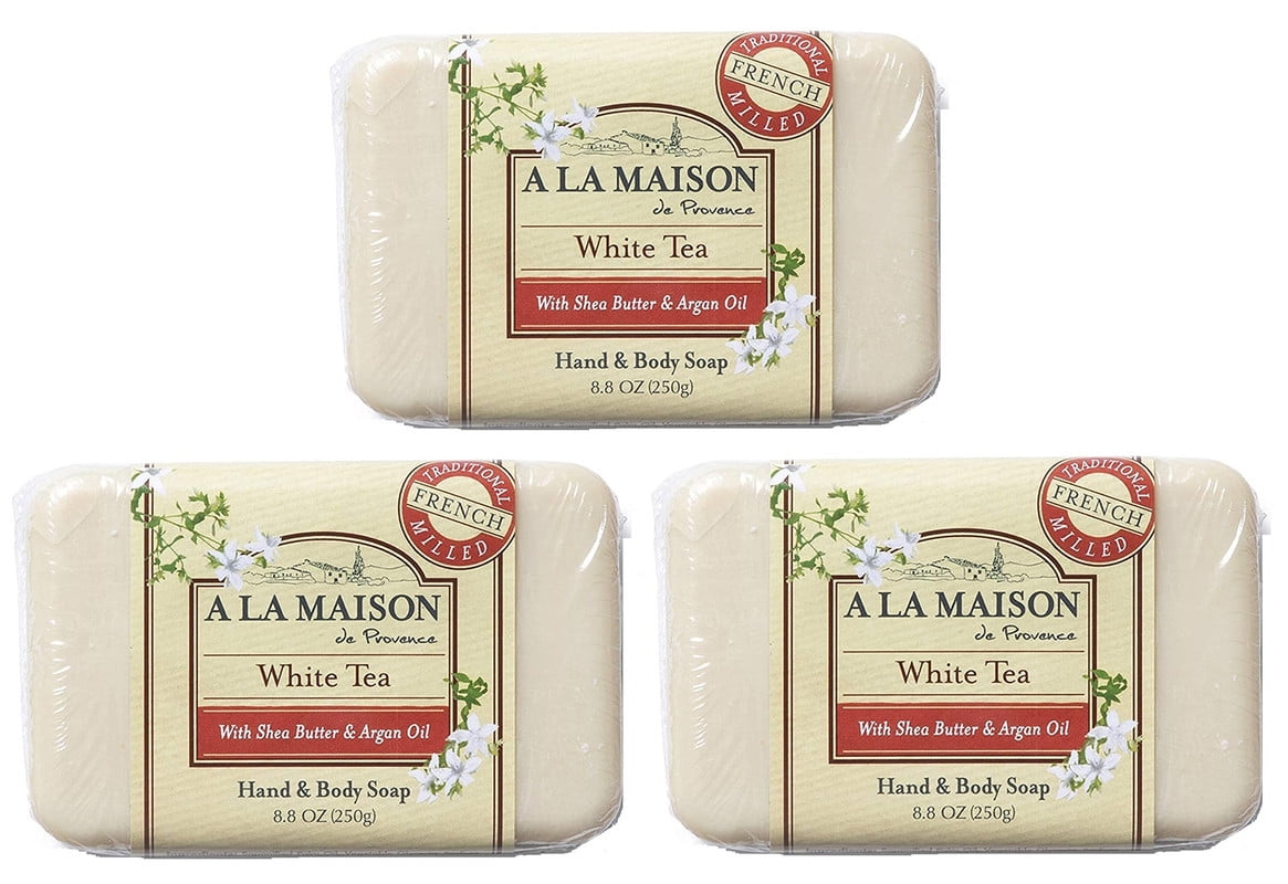 A LA MAISON Solid Bar Soap  White Tea 8.8 oz