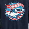 thumbnail image 3 of Hot Wheels - Red, White and Blue Muscle Car - Toddler And Youth Crewneck Fleece Sweatshirt, 3 of 5