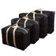 thumbnail image 1 of Laklulu 4 bolsas de almacenamiento, organizador de armario grueso, suave y transpirable para ropa de cama, edredones, almohadas, mantas, ropa, 1 of 6