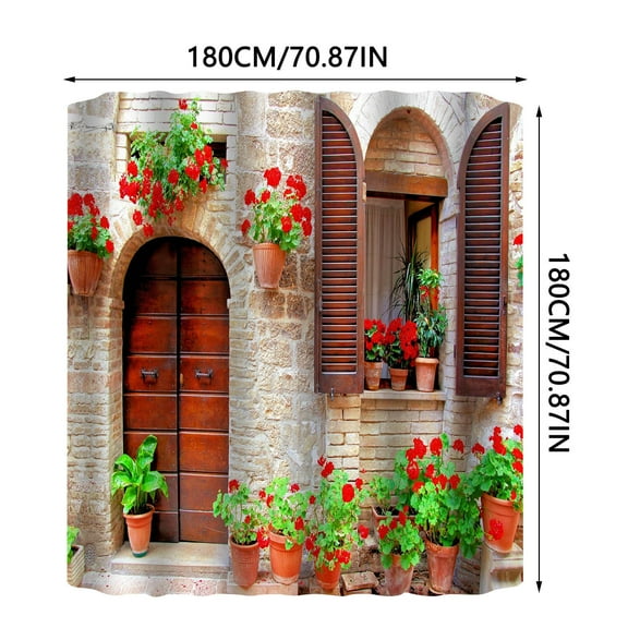 Pedty Shower Curtain Clearance！Shower Curtain 70x70 Inch with 12 Plastic Hooks Waterproof Shower Curtain Bathroom Heavy Side Shower Curtain Machine Washable Quick Dry