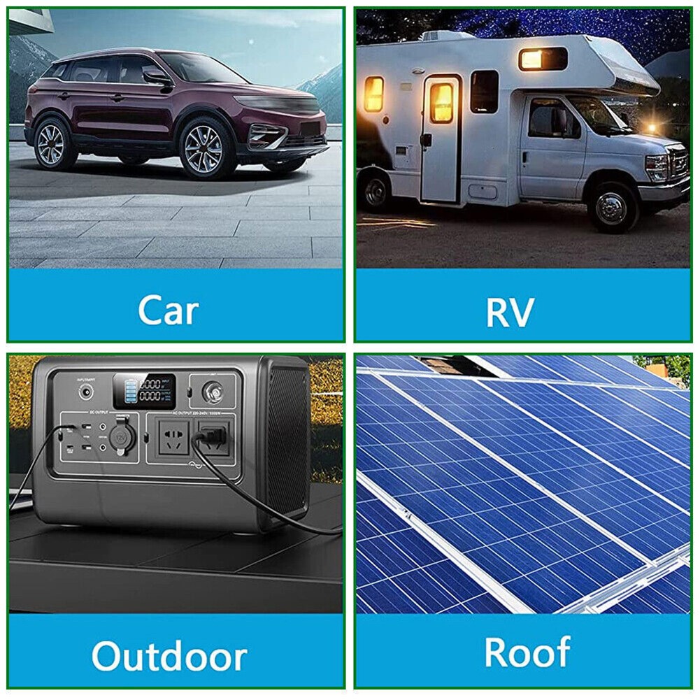 1Pc 1.5M 10Awg Xt60I 2+1 Solar Panels Extension Cable for Portable Power Station