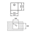 thumbnail image 3 of Fregadero Teka Submontar Be Linea R15 40.40 10125124 Teka Fregadero Teka Submontar Be Linea R15 40.40 10125124, 3 of 3