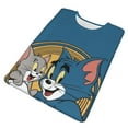 thumbnail image 3 of Tom And Jerry Men's T Shirt 3D Graphic Hip Hop Unisex Tees Tops Casual Stylish Crew Neck Short Sleeve, 3 of 8
