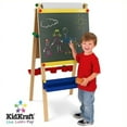 KidKraft DoubleSided Wooden Artist Easel with Paper Roll, Children's