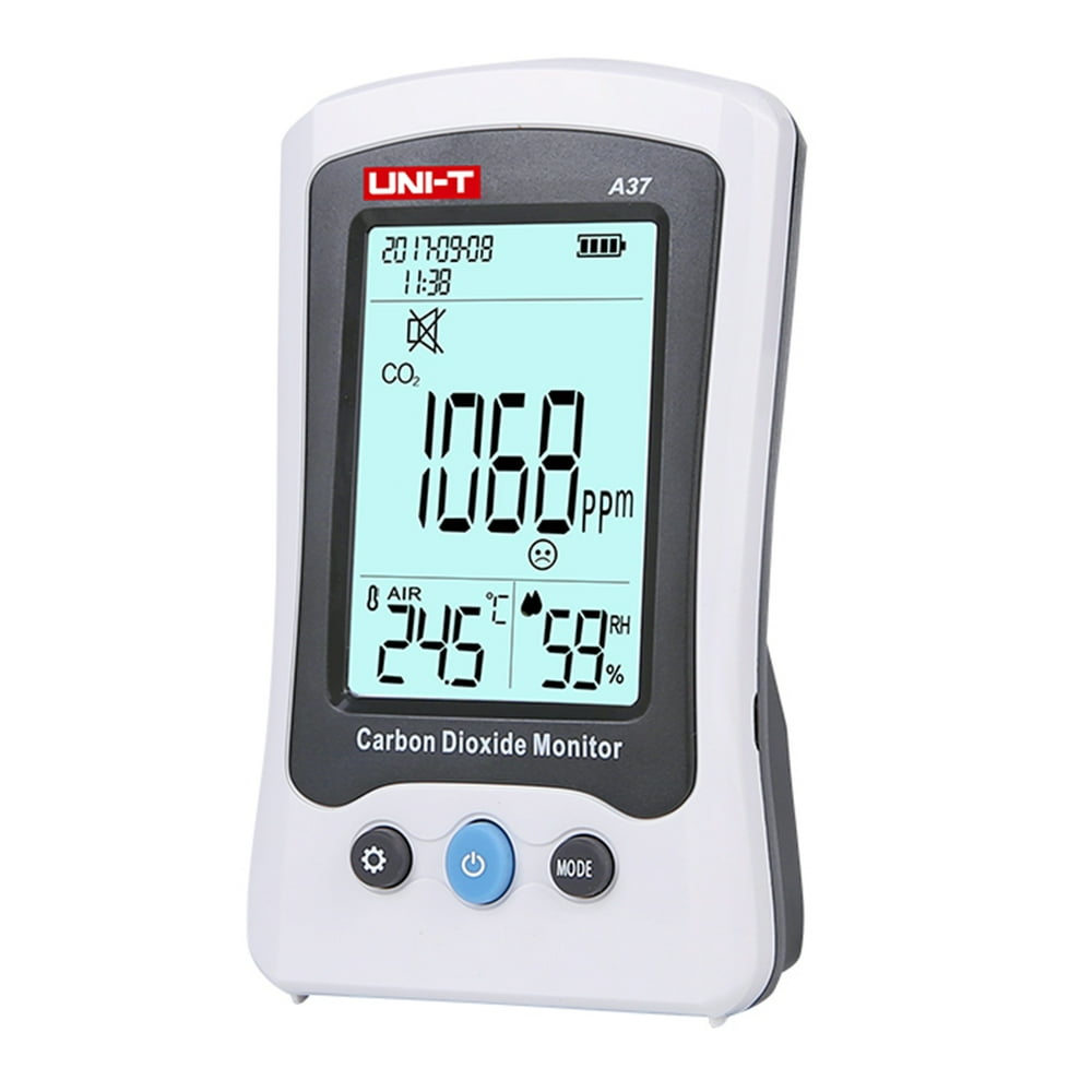 UNIT A37 Carbon Dioxide Monitor Portable CO2 Meter with 1500mAh