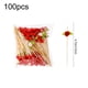 thumbnail image 3 of Palillos de coctelería desechables de bambú en forma de corazón para la fiesta de San Valentín, 3 of 6