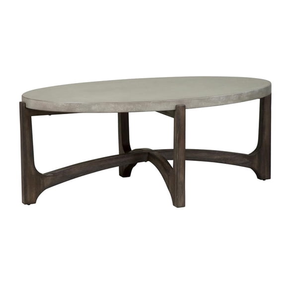 Cascade Ensemble 3 Pcs Brun Foncé (1-Cocktail 2-Tables d'Appoint)