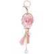 thumbnail image 4 of BRIGHTFUFU Exquisito llavero de flor de rosa, llavero decorativo de metal, colgante ligero para bolso, dije colgante, 4 of 7