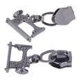 thumbnail image 3 of Rdeghly Zipper Head, Easy To Install Zipper Pull For Sliders For Suitcases For Handbags, 3 of 8