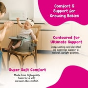 Bumbo Toddler Multi Seat 3-in-1 Booster High Chair and Tray, Breige & Agave, 2 Pack