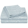 thumbnail image 2 of Decorative Italian Paisley Cotton-Rich Sheet Set - Full, Blue, 2 of 7