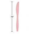 thumbnail image 2 of Touch of Color Premium Plastic Knives, Classic Pink, 24 Ct, 2 of 2