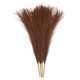 thumbnail image 1 of 4 Paquetes de Hierba Pampas Falsa de 17 Pulgadas 6 Tallos de Hierba Artificial para Decoración, Marrón, 1 of 6