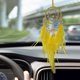 thumbnail image 4 of Colgante de cristal para coche, atrapasueños de plumas, campanilla de viento, decoración de pared, exquisito adorno para interior de coche, cristal de alta calidad, decoración única para el, 4 of 7