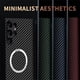 thumbnail image 4 of Funda magnética de fibra de carbono de lujo para Magsafe Samsung S22 Ultra S21 S23 S24 Plus S22ultra S22Plus S23 + S24 + cubierta mate, 4 of 4