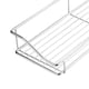 thumbnail image 5 of Injueey Estante de baño Estante de ducha de baño Estante de esquina de baño de acero inoxidable Soporte de almacenamiento de cocina de plata montado Cocina y Comedor con gancho Injueey HA025294-01, 5 of 6