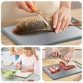 thumbnail image 4 of de Cortar para Cocina Alfombrilla de Corte de Cocina Tabla de Cortar Reversible de Doble Cara Tabla de Trinchar Lavable Antideslizante, 4 of 5