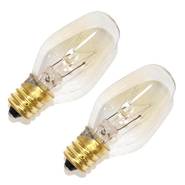Bombilla Westinghouse C7, 7 W, 45 lúmenes, candelabro de 5 cm, paquete de 2