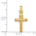thumbnail image 3 of 14k Hollow Crucifix Pendant XR1840, 3 of 3