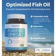 thumbnail image 3 of Healths Harmony Purified Omega 7 Provinal Peruvian Anchovy Fish Oil Supplement, 30 Softgels, 3 of 11