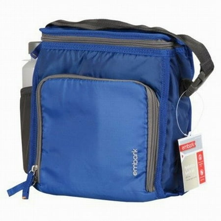 Embark Blue Soft Lunch Box Water Bottle Insulated Bag Lunchbox