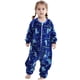 thumbnail image 2 of Cowsor Onepiece Romper Baby Boy Girl Newborn Zip Up Plush Outfit Long Sleeve Set, 2 of 7