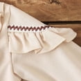 thumbnail image 5 of TOWED22 Infant Baby Girl Cute 2 Piece Clothes Set Cute Long Sleeve Crewneck Sweatshirt and Pants Print Outfits Clothing Fall Winter(Beige,6-9 M), 5 of 9