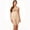 Black, variant on BS04 Stage 2 Body Suit w/ Suspenders - Mid Thigh - Medium - Beige