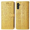 thumbnail image 1 of Funda Cartera FOXDOCK para Samsung Galaxy A24 4G , Flip PU con Relieve de Gatos y Perros, Tarjetero y Soporte, 1 of 6