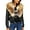 Khaki, variant on Lindreshi Leather Jacket Women Women Fashion Plus Size Solid Long Sleeve Neck Zipper Pockets Coat Jacket