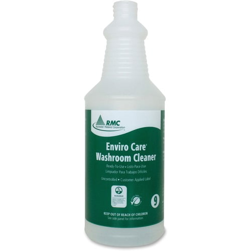RMC Washroom Cleaner Spray Bottle - Suitable For Cleaning - 1 / Each - White | Bundle of 10 Each