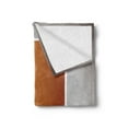 thumbnail image 2 of Illinois Soft Flannel Fleece Throw Blanket, American State Map Cartography Retro Topographic Province Graphic, Cozy Plush for Indoor and Outdoor Use, 50" x 70", Warm Taupe Dark Orange, by Ambesonne, 2 of 5