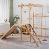 Grove Indoor Jungle Gym for Kids - Home Activity Toddler Playset with Wall Climbing Feature - Walmart.com