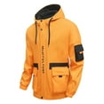 thumbnail image 4 of Xunlbb Coat Rain Jacket Men's Spring And Charge Coat Thin Outdoor Mountaineering And Riding Windproof Work Coat Great Gifts for Less,M-5XL, 4 of 9