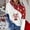 Red, variant on Hatchima Womens Tops Dressy Casual Fall,Women's Fashion Christmas Print Sleeve Hoodie Top,Sweatshirt Blouse