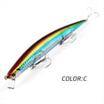 thumbnail image 2 of Señuelo Flotante Wobbler para Pesca en Agua Salada, 175 mm/27 G, de Suspensión Lenta, para Pesca de Surf, Fletán y Lubina C, 2 of 5