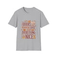 thumbnail image 2 of Book Coffee Lover Men Women Pumpkin Pie Fun Shirts, 2 of 7