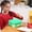 #86Green, variant on Disco*unt!Lunch Box with flip-top lid and sealed compartments, Microwave Container with food-grade plastic, leak-proof design for office workers, students, travel, school, work, daily meals